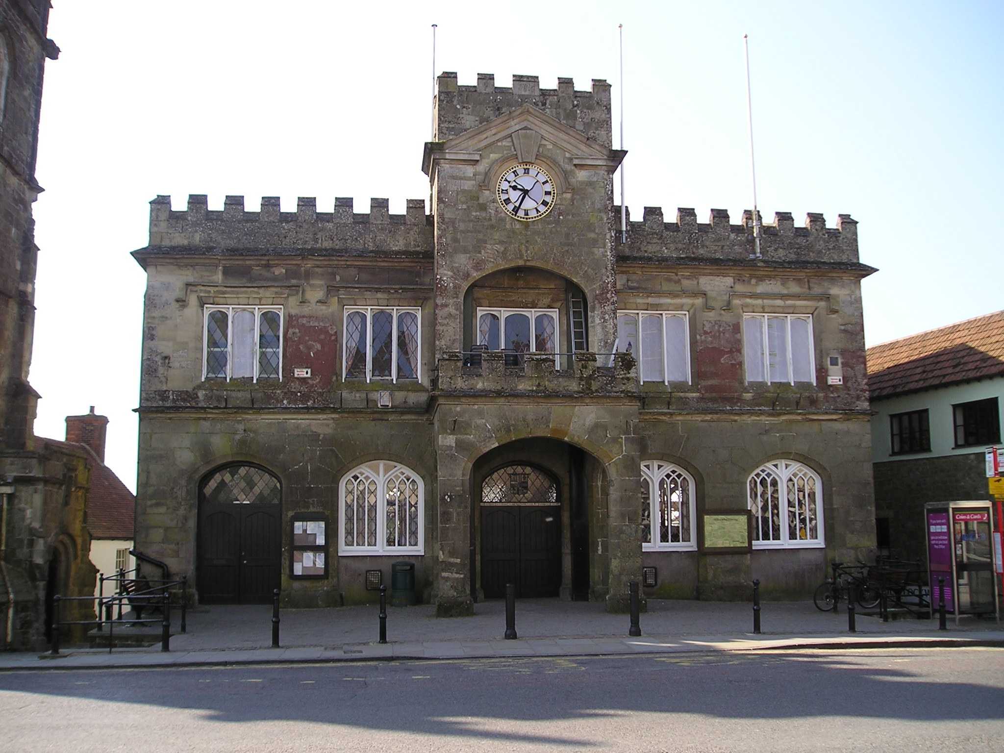 Shaftesbury Town Hall exterior