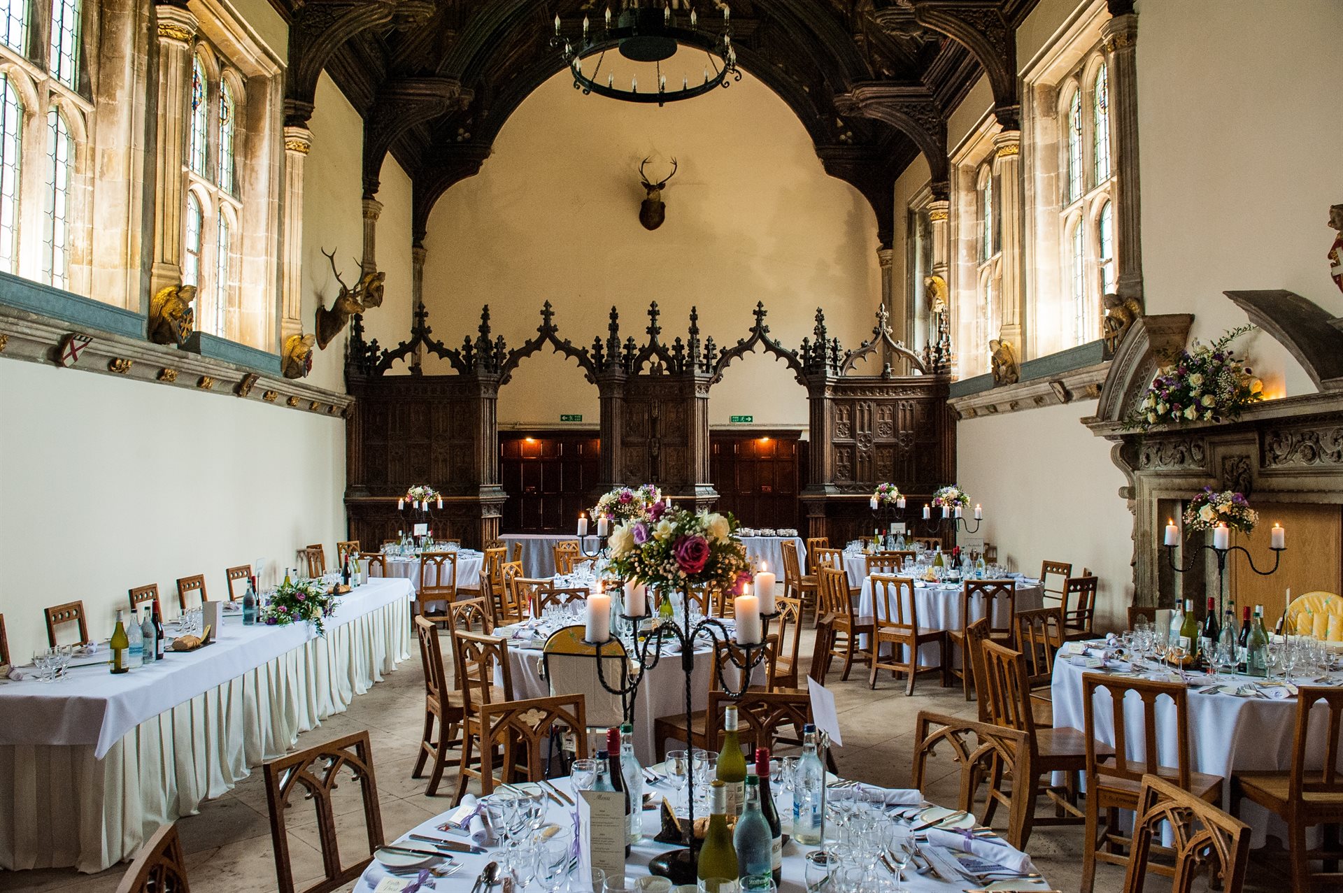 Milton Abbey School interior