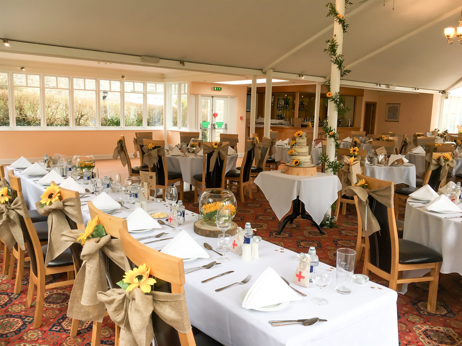 Purbeck House Hotel reception room