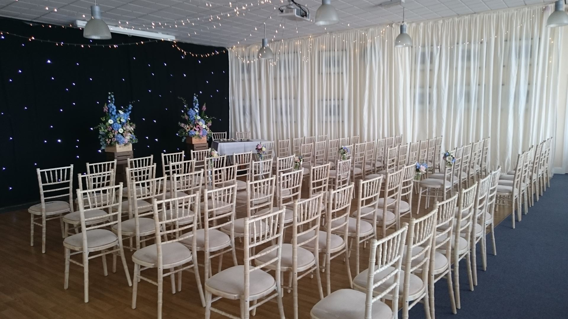 Weymouth and Portland Sailing Academy ceremony room