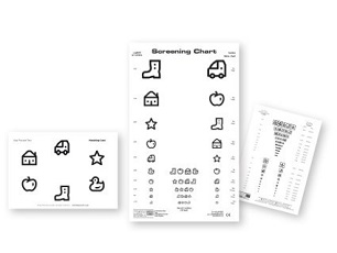 Screening charts - eye charts