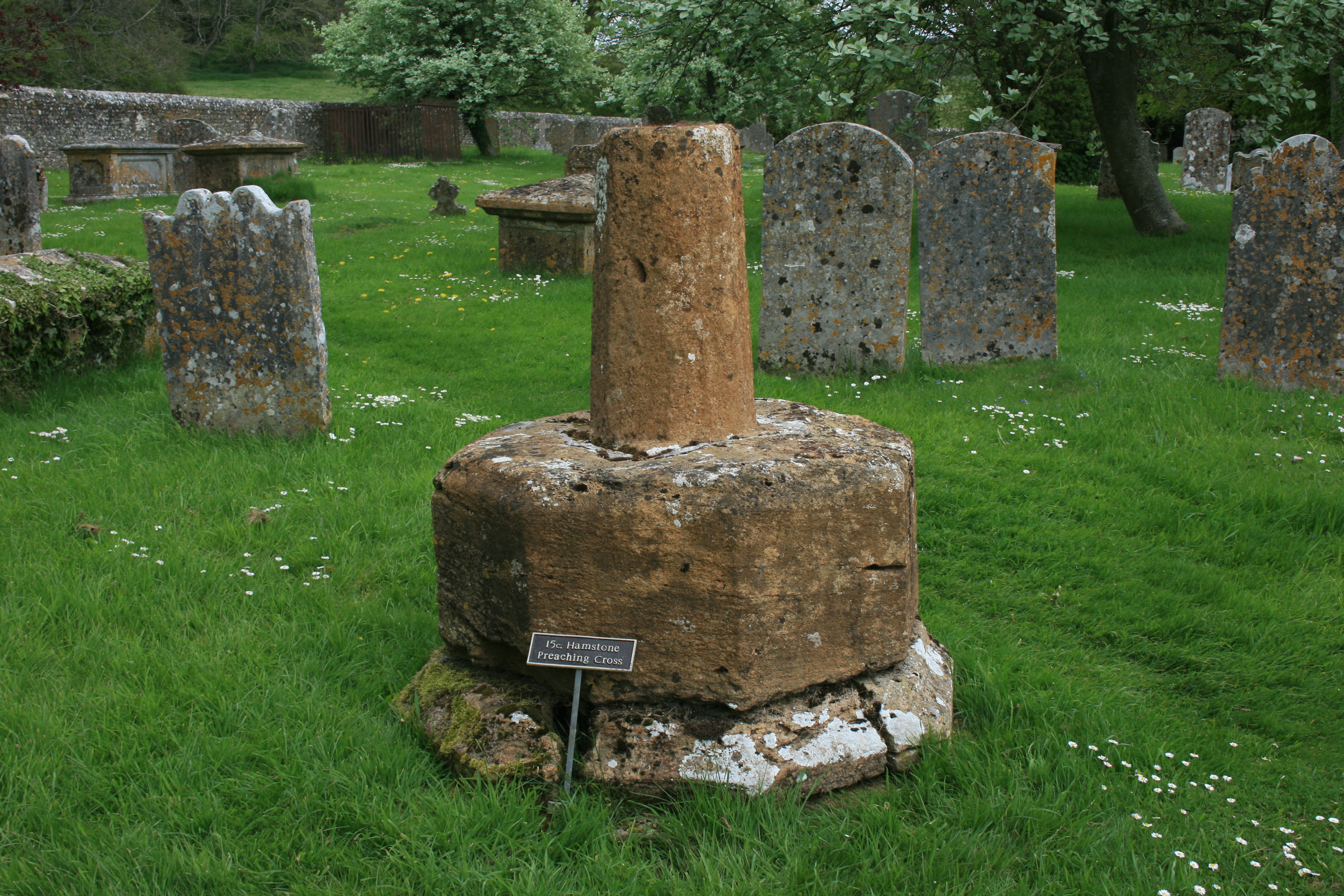 Cerne Abbas medieval cross